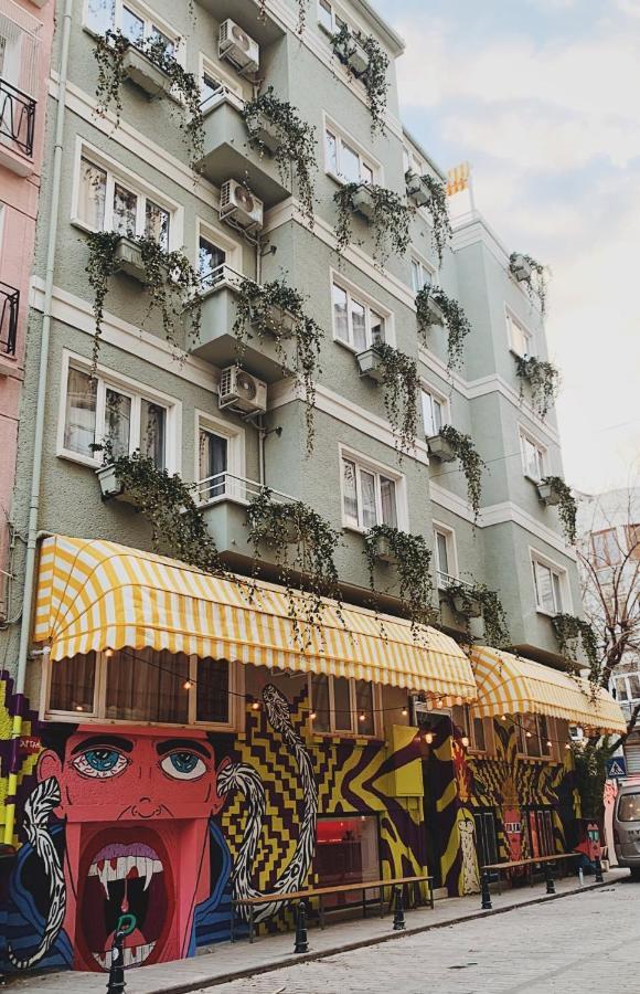 Popstel Hotell Istanbul Exteriör bild
